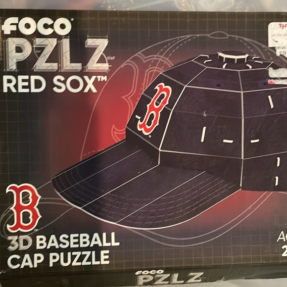 Boston Red Sox 3D Baseball Cap Puzzle Foco Boston Red Sox 3D hat puzzle NWT - Picture 2 of 3